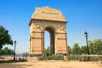 Gate of India  in New Delhi