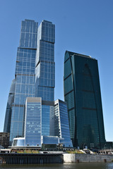 Moscow-City Sky-scrapers