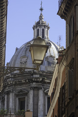 Fototapeta na wymiar Old Streets of Rome. Italy, Europe