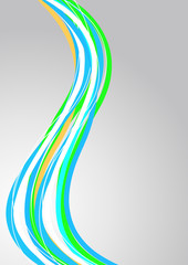 Vector striped background