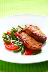 grilled pork