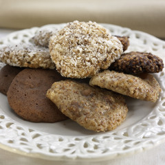 cookies au chocolat et aux amandes