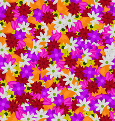 Fototapeta na wymiar texturas de flores