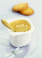 pot de compote de pomme