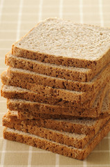 tranches de pain de mie complet