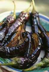aubergines grillées