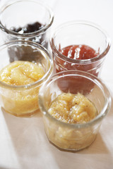 assortiment de confitures