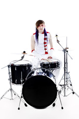 Fototapeta premium drummer rock