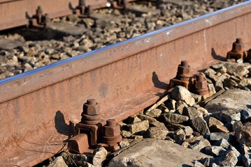 closeup railway