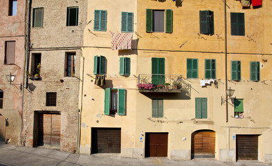 old town in siena