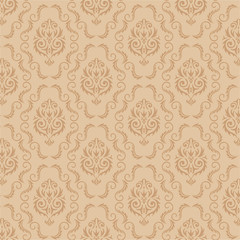 Seamless background from a floral ornament