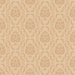 Seamless background from a floral ornament