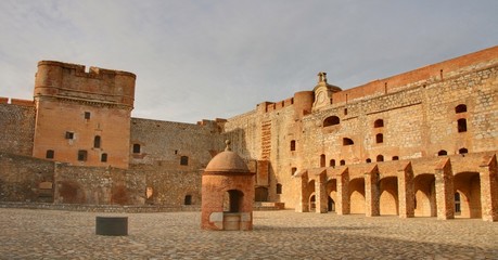 Fototapeta premium forteresse du languedoc