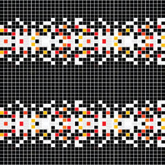 Abstract pattern with mosaic