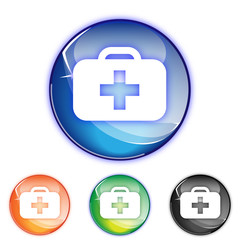 Picto valise soins secours - collection color