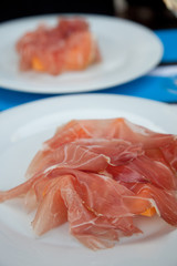 Prosciutto with melon
