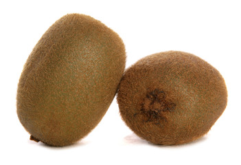 Kiwi fruits cutout