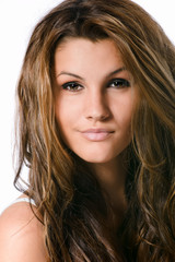 Obraz premium Portrait of a fresh and lovely woman