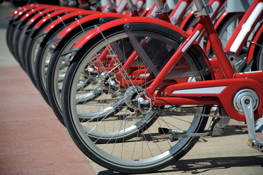 Fototapeta Bicycles