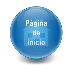 Esfera brillante con texto 