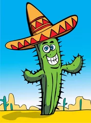 Poster Mexican cactus © Albert Ziganshin