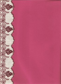 Bordure de raisins.