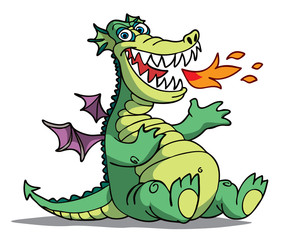 Cartoon Dragon