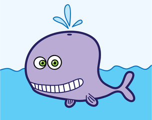 Whale Cartoon