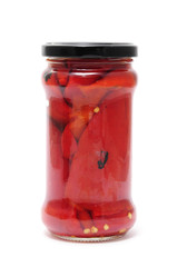 canned red peppers