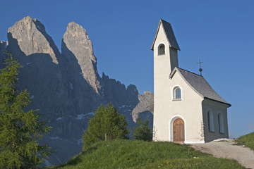 Auf dem Grödner Joch