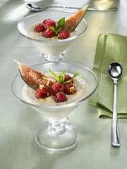 crème de ricotta et figues