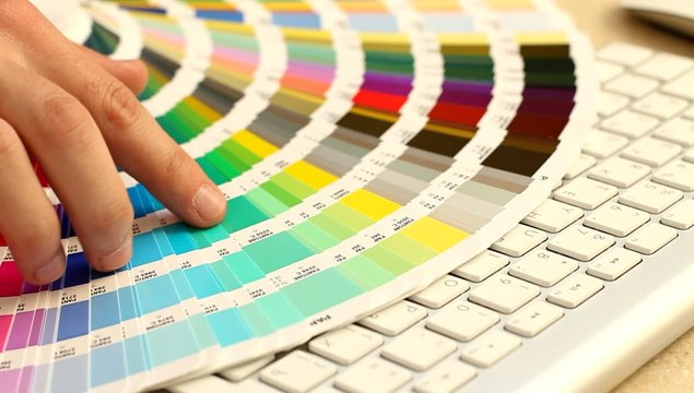 Picking color from guide palette