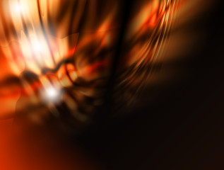 Abstraction fiery background