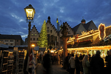 Weihnachtsmakt auf dem Frankfurter Römer