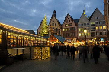 Weihnachtsmakt auf dem Frankfurter Römer