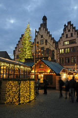 Weihnachtsmakt auf dem Frankfurter Römer