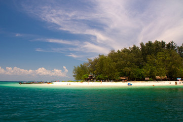 Bucht Lagune Krabi Ao Nang Insel Strand sandstrand