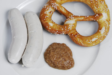 Bavarian veal sausage