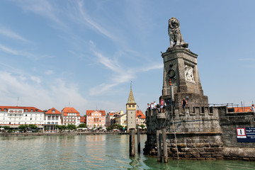 Lindau, Hafen, Bodensee, Germany
