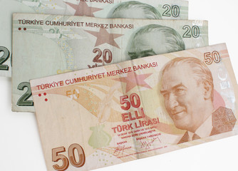 Used turkish lira