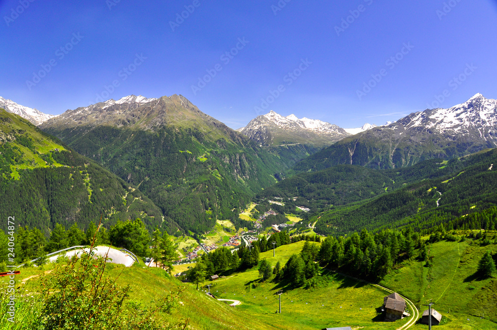 Canvas Prints Sölden - Ötztal - Österreich