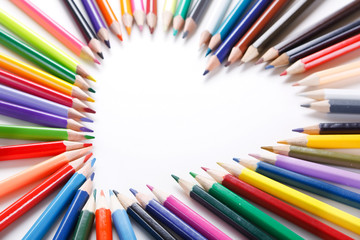 Fototapeta premium color pencils