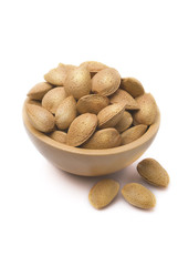 bowl of almonds