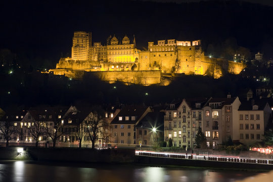 Castle by night