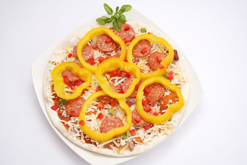 Mexikanische Pizza