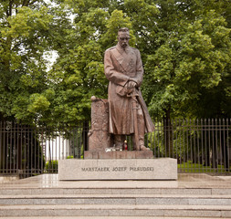 Statue of Pilsudski © steheap