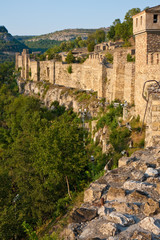 Tsarevets Fortress Wall in Bulgaria