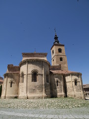 Obraz premium Iglesia románica de San Millán en Segovia