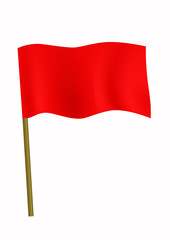 Red small flag