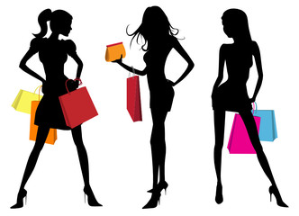 shopping woman